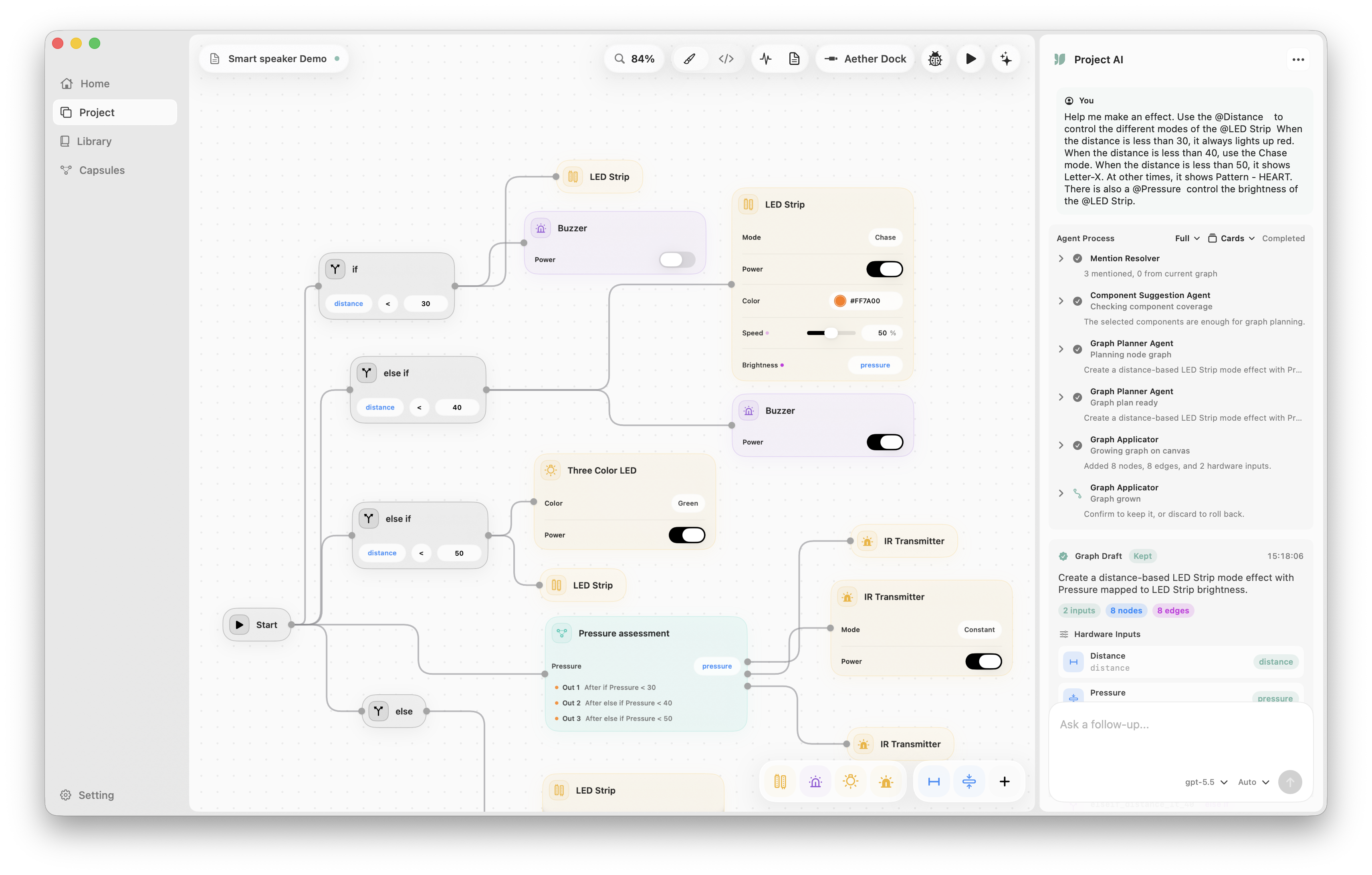 Aether Workshop | Visual hardware creation